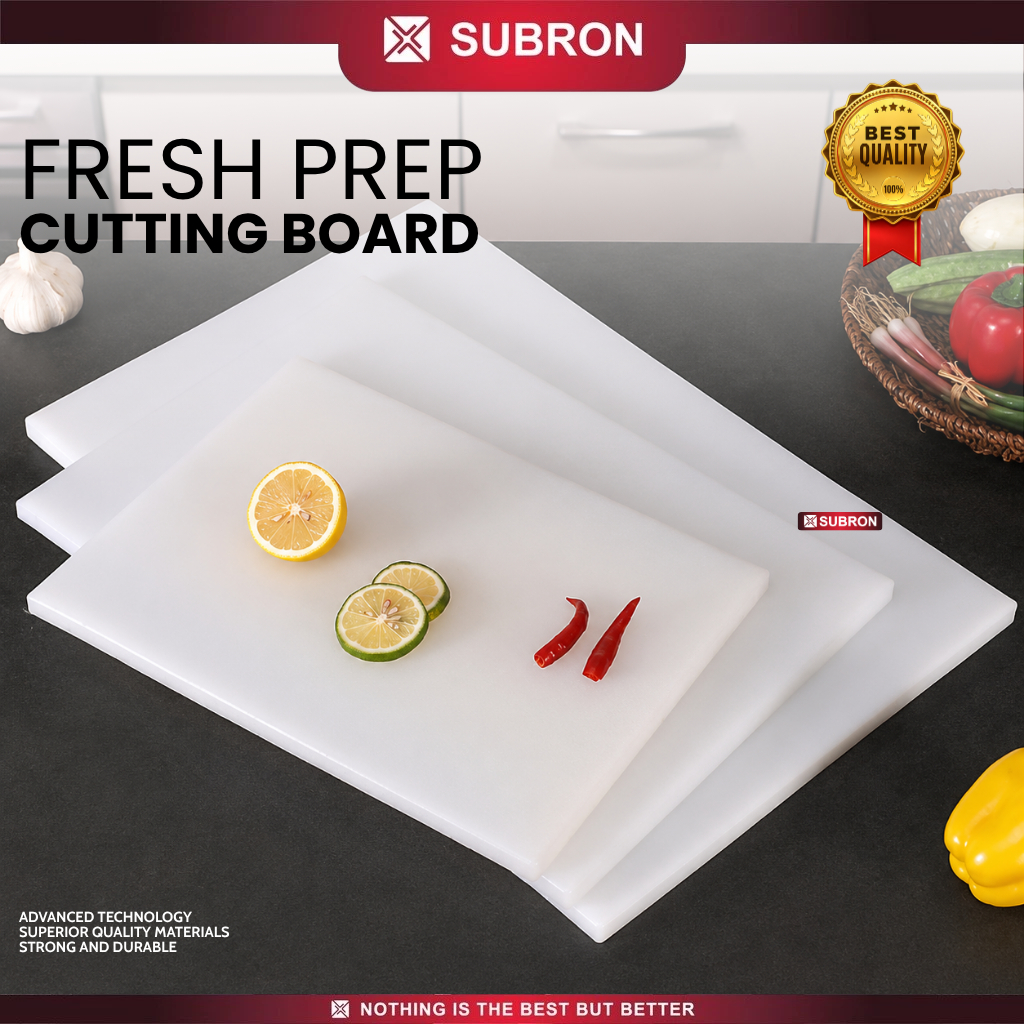 Talenan Plastik Food Grade Premium Anti Jamur 35cm 40cm 60cm Chopping Board SUBRON - Image 2