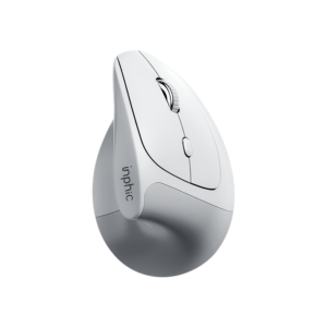 X9PRO Vertical Ergonomic Mouse Wireless Bluetooth 5.0 2.4G Wired Silent Rechargeable 12000 DPI Office Gaming Mouse INPHIC