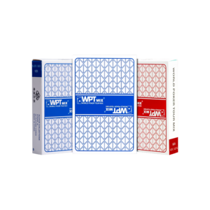 Kartu Remi WPT Plastik Premium 100% Waterproof PVC | Playing Card Poker Series Standar Turnamen