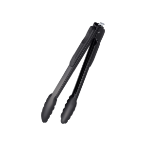 Capitan Makanan Stainless Steel Food Grade Jepitan Dapur Hitam Anti Panas 9 Inch 12 Inch 14 Inch NIZEN