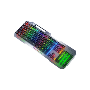 K2 Wired Gaming Keyboard RGB 7 Color 26-Key Anti Ghosting Metal Frame USB Plug & Play Keyboard Gaming INPHIC