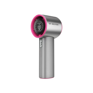 Kipas Turbo 100 Gear Speed Ultra High-Speed Handheld Fan 100 Level Speed LED Digital Display RELTON