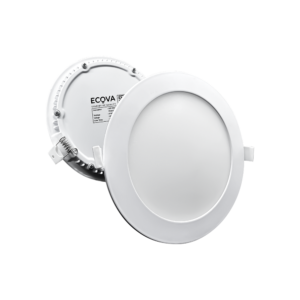 Lampu Downlight LED Inbow Bulat ECOVA 9 Watt / 12 Watt Cool Daylight 6500K